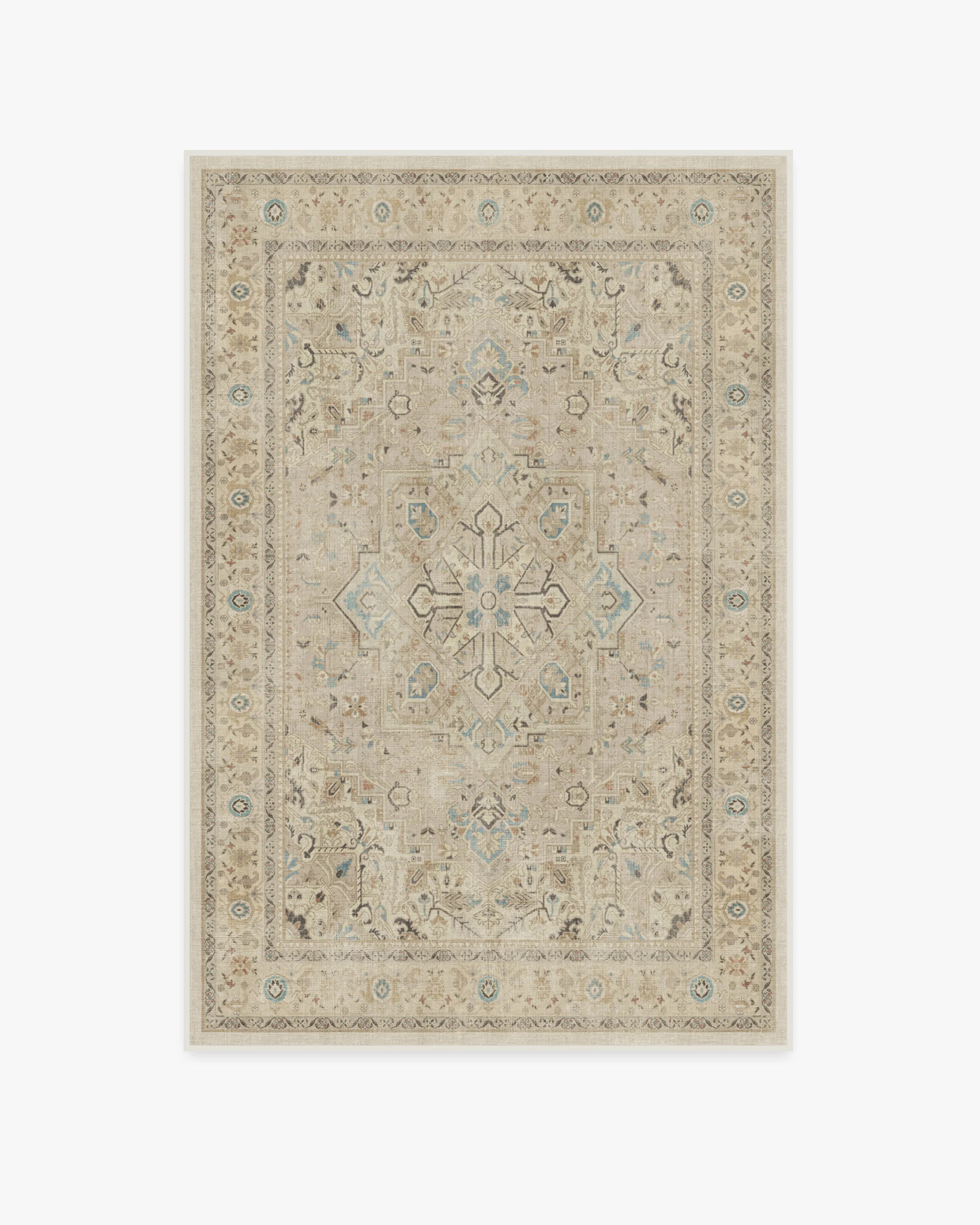 Kamran Ivory Opal Rug | Ruggable | Ruggable