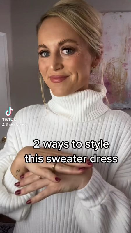 Sweater dress 

#LTKGiftGuide #LTKsalealert