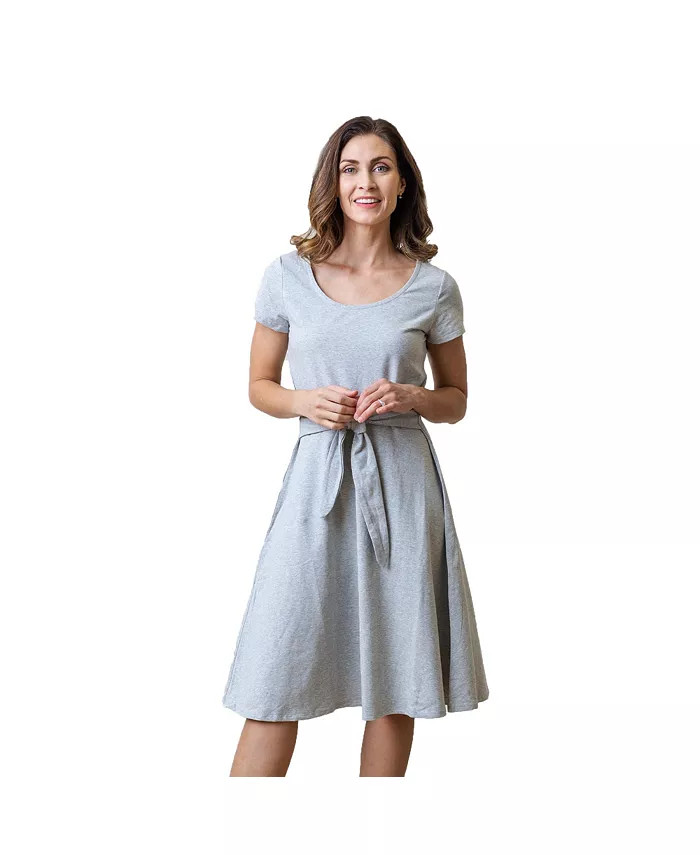 Women's Tie-Waist Knit Dress | Macy's