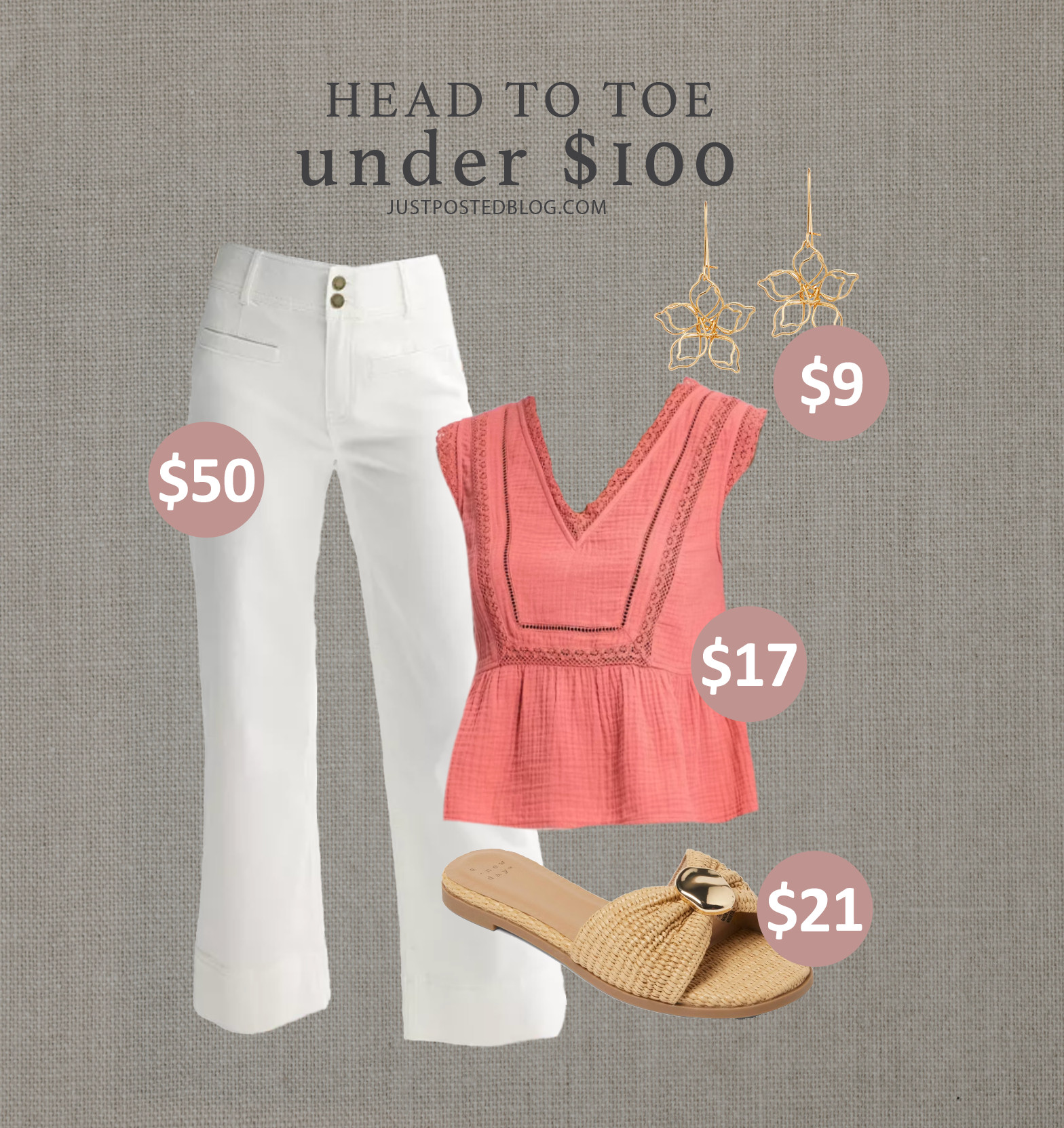 How cute is this look? The top, earrings and sandals are on sale right now!  

 #LTKmomlife #LTKSaleAlert #LTKWorkwear