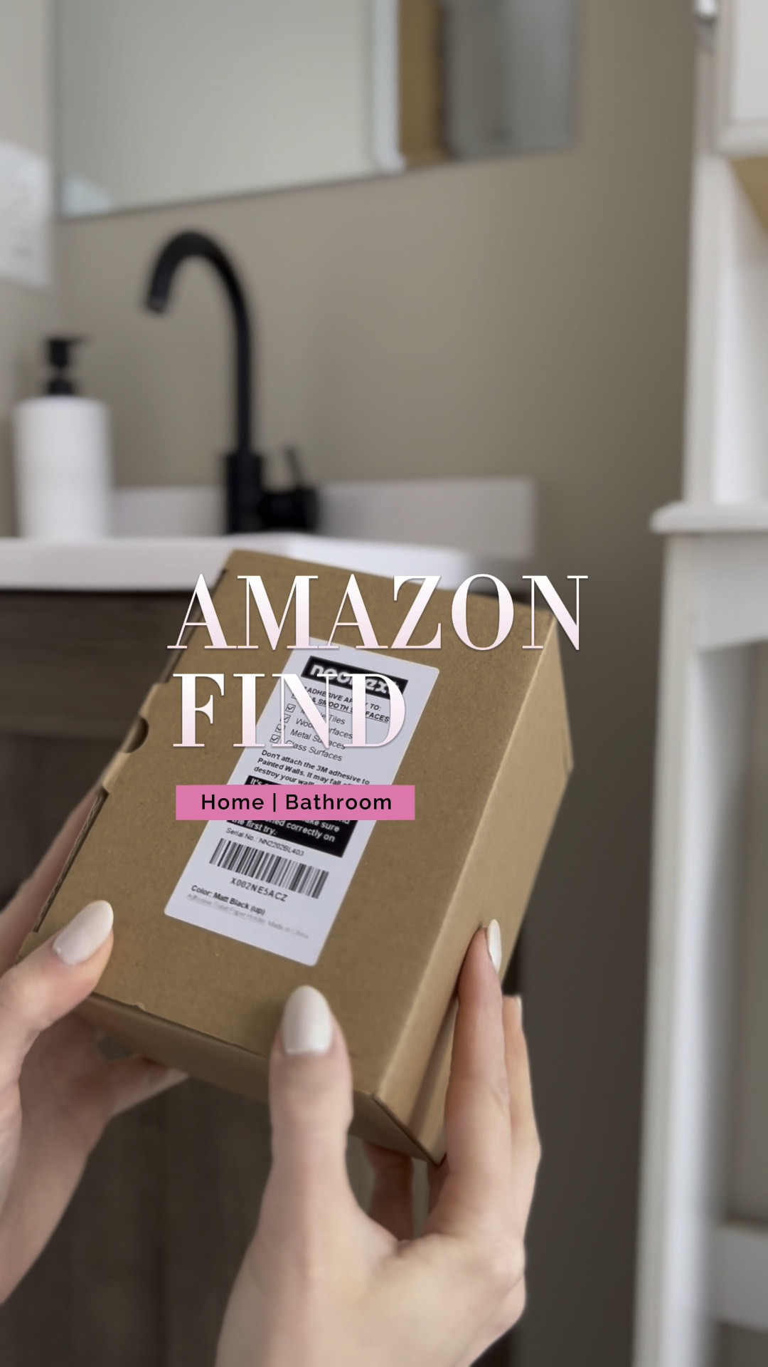 Amazon bathroom find 👍🏼 perfect for renters or a little upgrade to your bath  

#LTKFind #LTKhome #LTKfamily