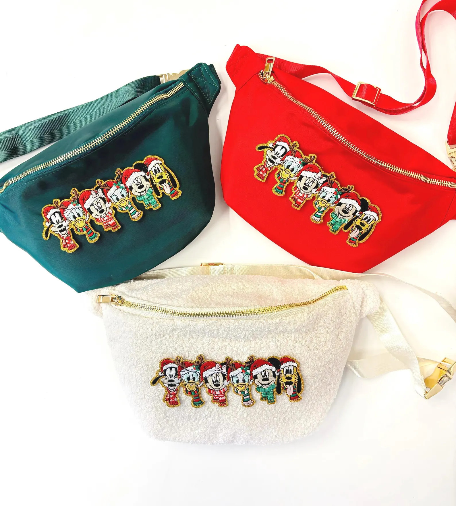 Large Christmas Fanny Pack | Mouse and Friends Bag | Sensational Six Bag | Magic Inspired Bag | H... | Etsy (Global)