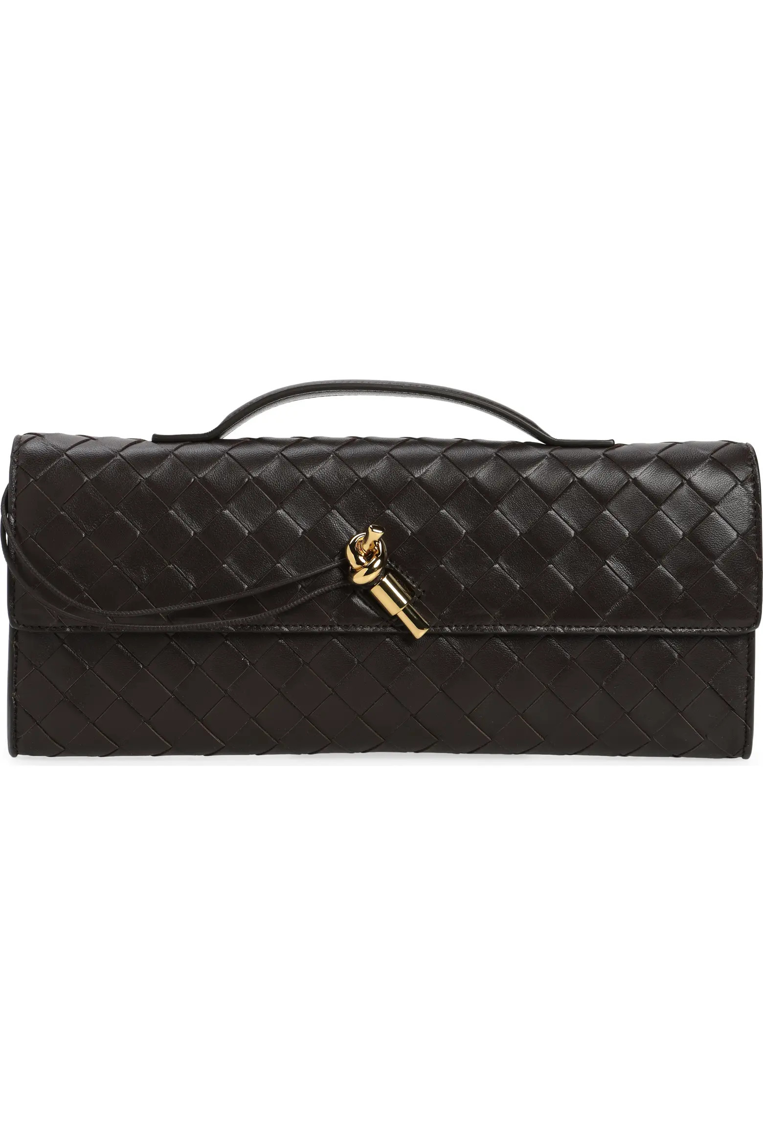Bottega Veneta Long Andiamo Intrecciato Clutch Bag (Women) | Nordstrom | Nordstrom