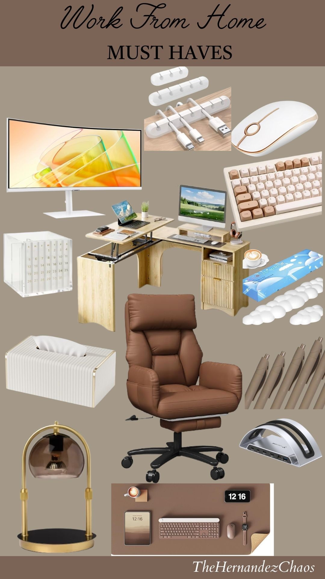 Work From Home Must Haves

#wfh #wfhsetup #workfromhome #desk #neutraloffice #LTKGiftGuide

#LTKSaleAlert #LTKHome