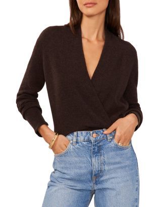 1.STATE Cross Front Long Sleeve Sweater Back to results -  Women - Bloomingdale's | Bloomingdale's (US)
