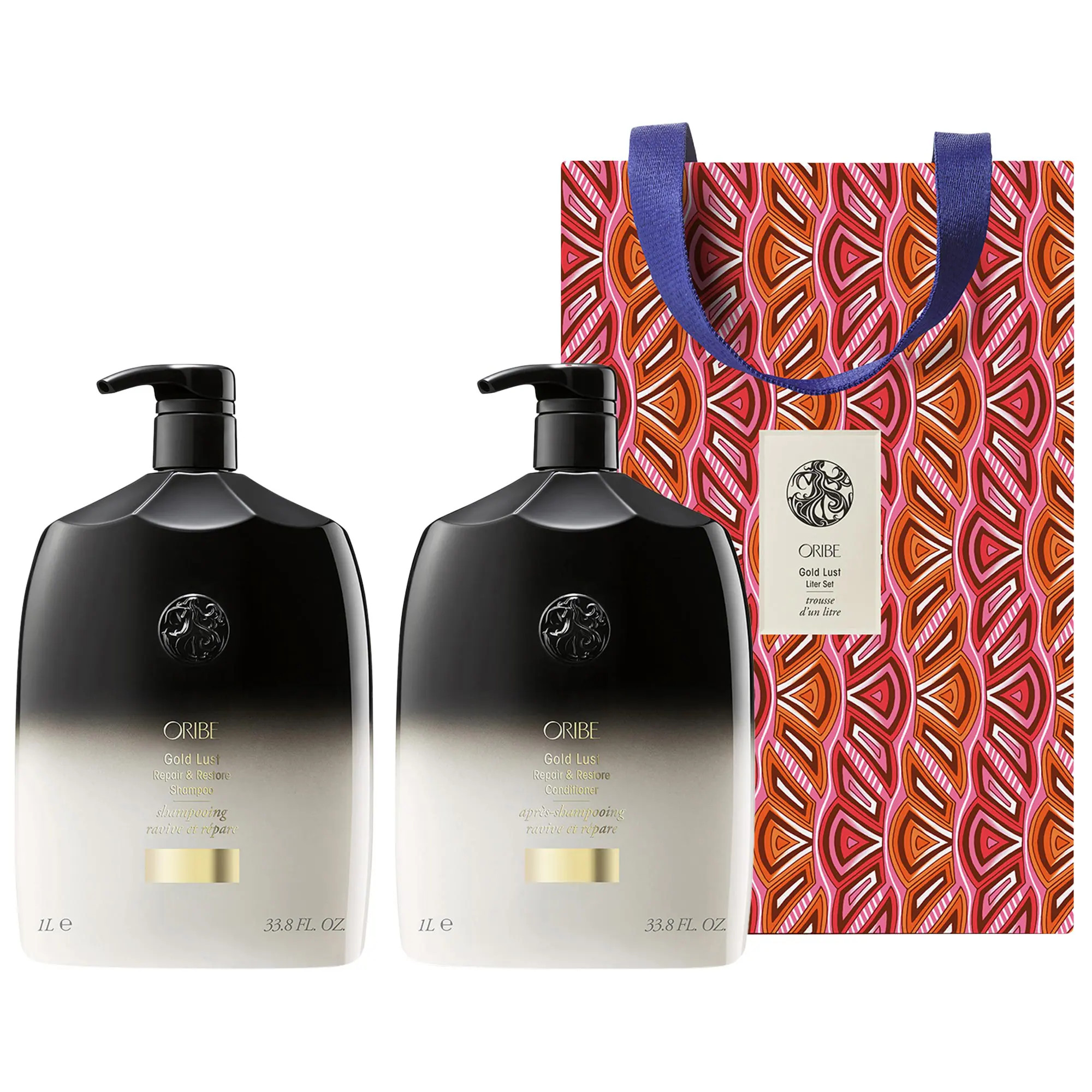 Oribe Gold Lust Shampoo & Conditioner Liter Set | Sephora (US)