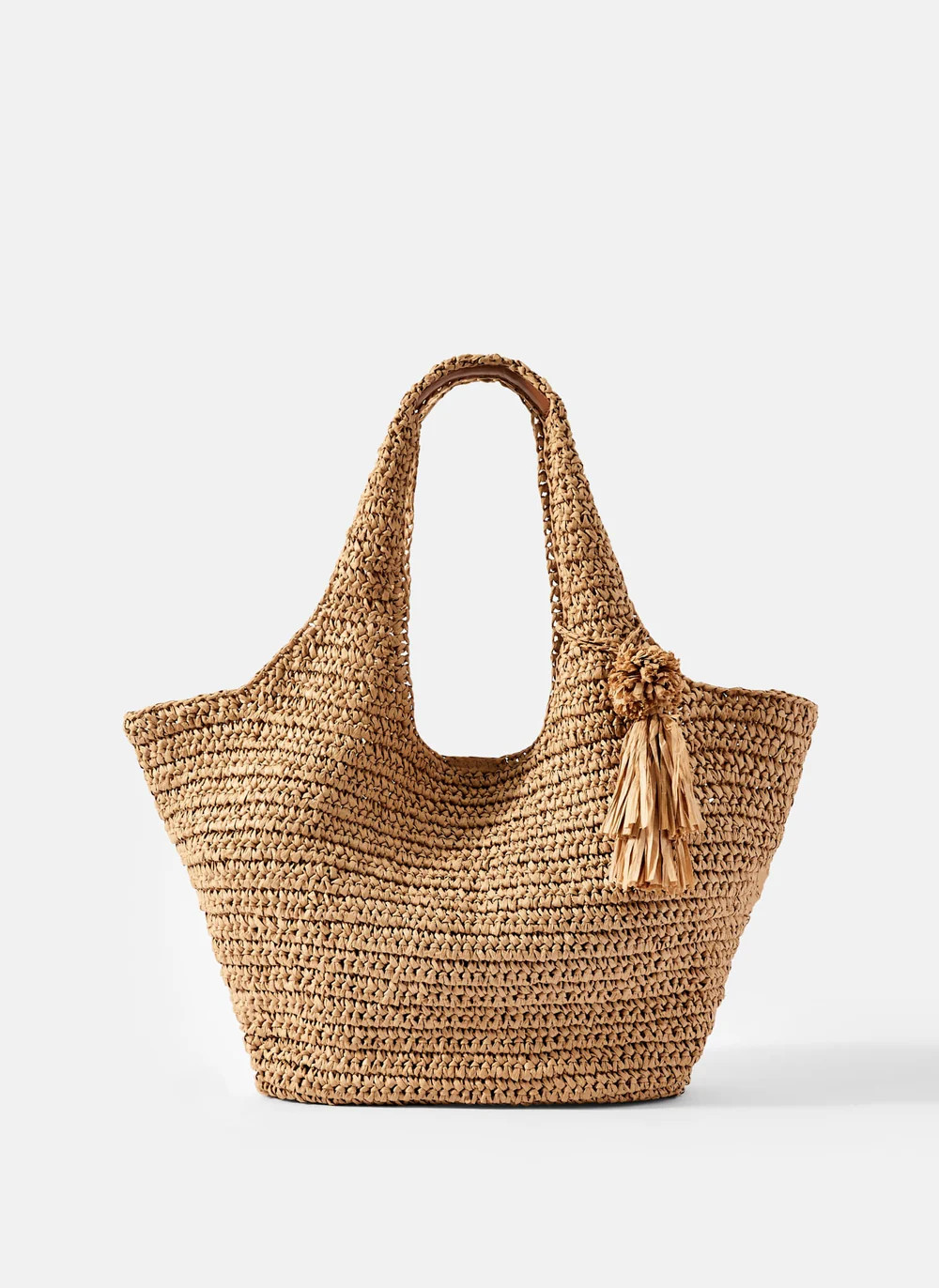 Neutral Oversized Tote Bag | Mint Velvet