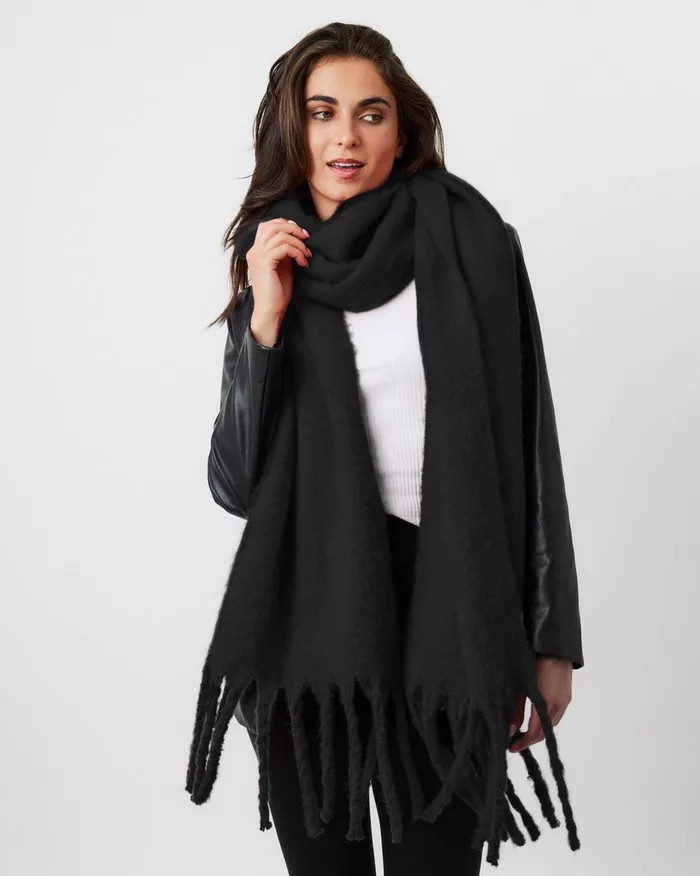 Oversized Chunky Blanket Scarf | Boohoo.com (UK & IE)