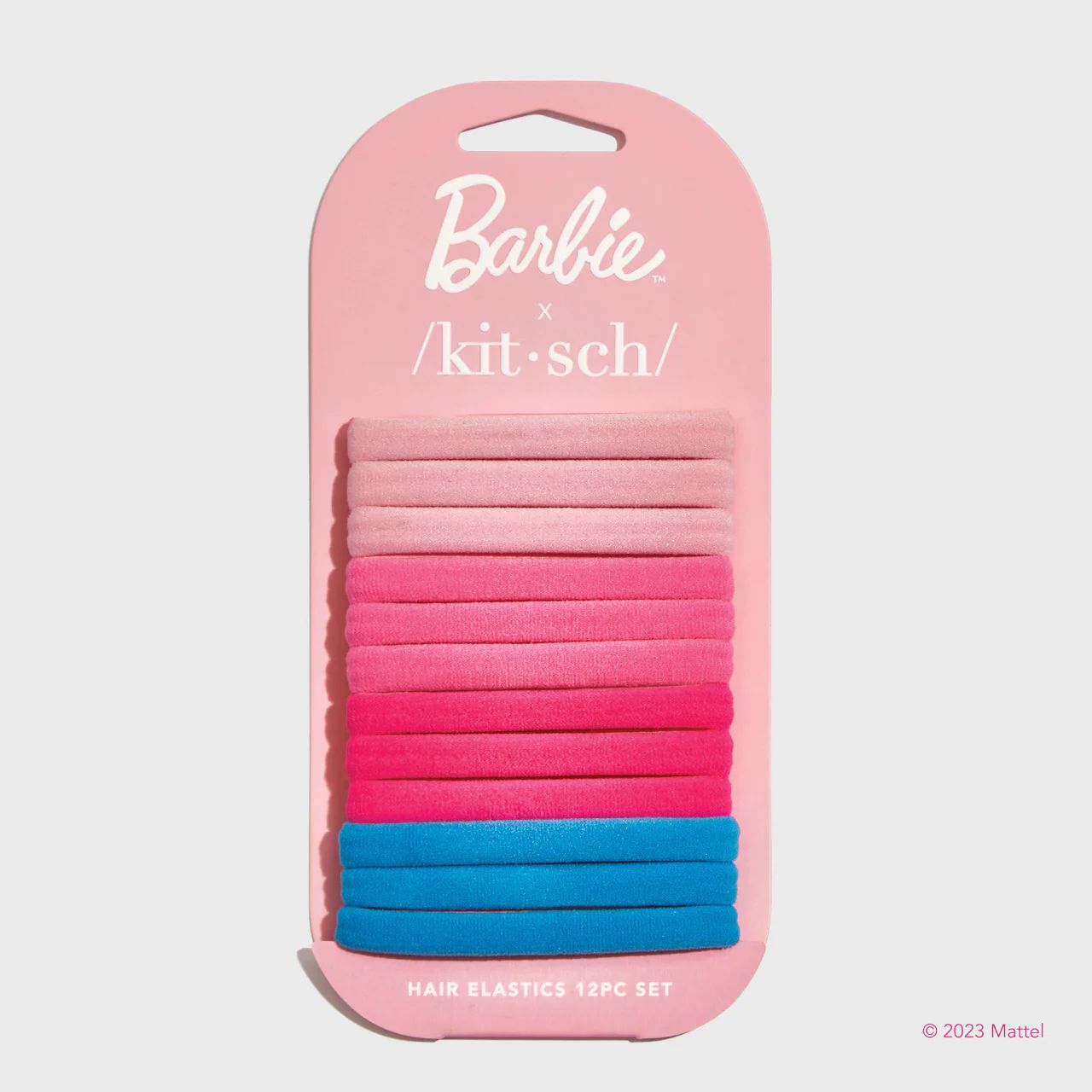 Barbie x Kitsch Recycled Nylon Elastics 12pc | Kitsch