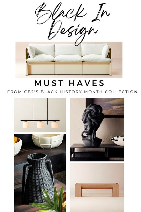 Our favorites from CB2’s Black In Design Collective! #LTKStyleShop #LTKHome #BlackHistoryMonth 