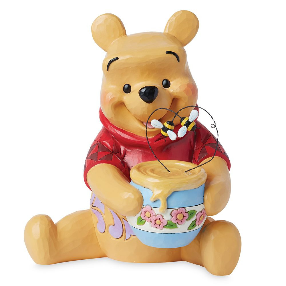 Winnie the Pooh with Honey Pot Figure by Jim Shore Official shopDisney | Disney Store