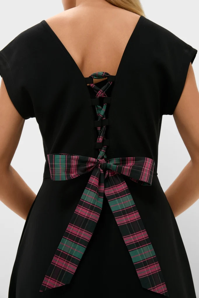 Black Corset Solen Midi Dress | Tuckernuck (US)