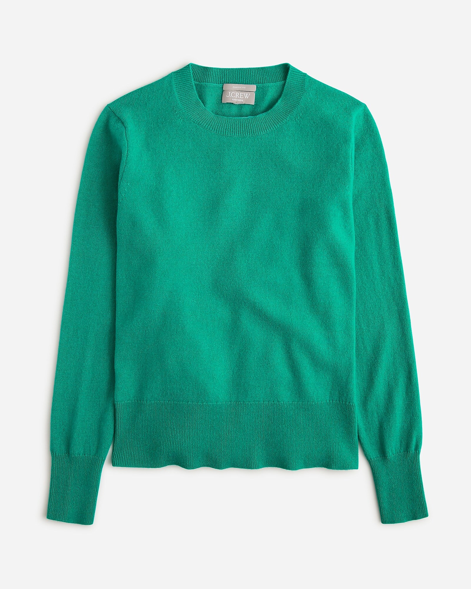 Cashmere classic-fit crewneck sweater | J. Crew US