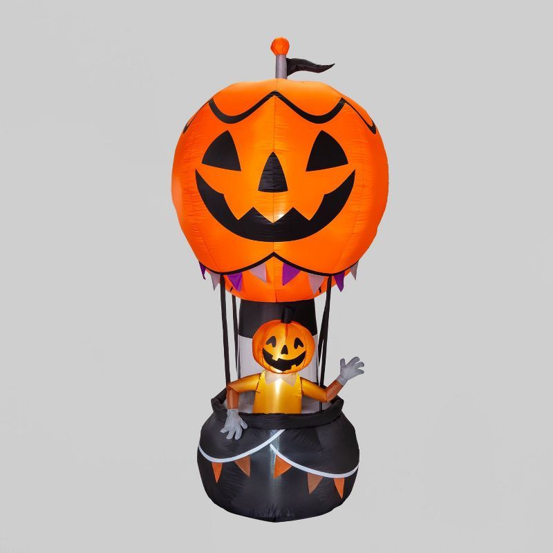 9' Inflatable Pumpkin Balloon Halloween Holiday Decoration - Hyde & EEK! Boutique™ | Target