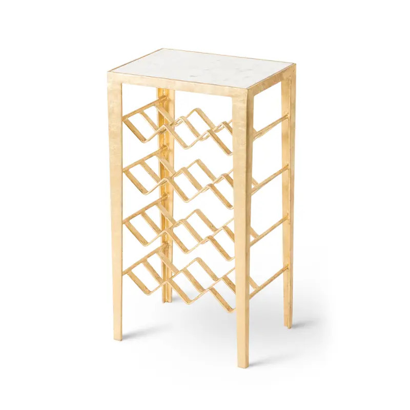 Oliver Bonas Luxe Wine Rack Table | Oliver Bonas (Global)