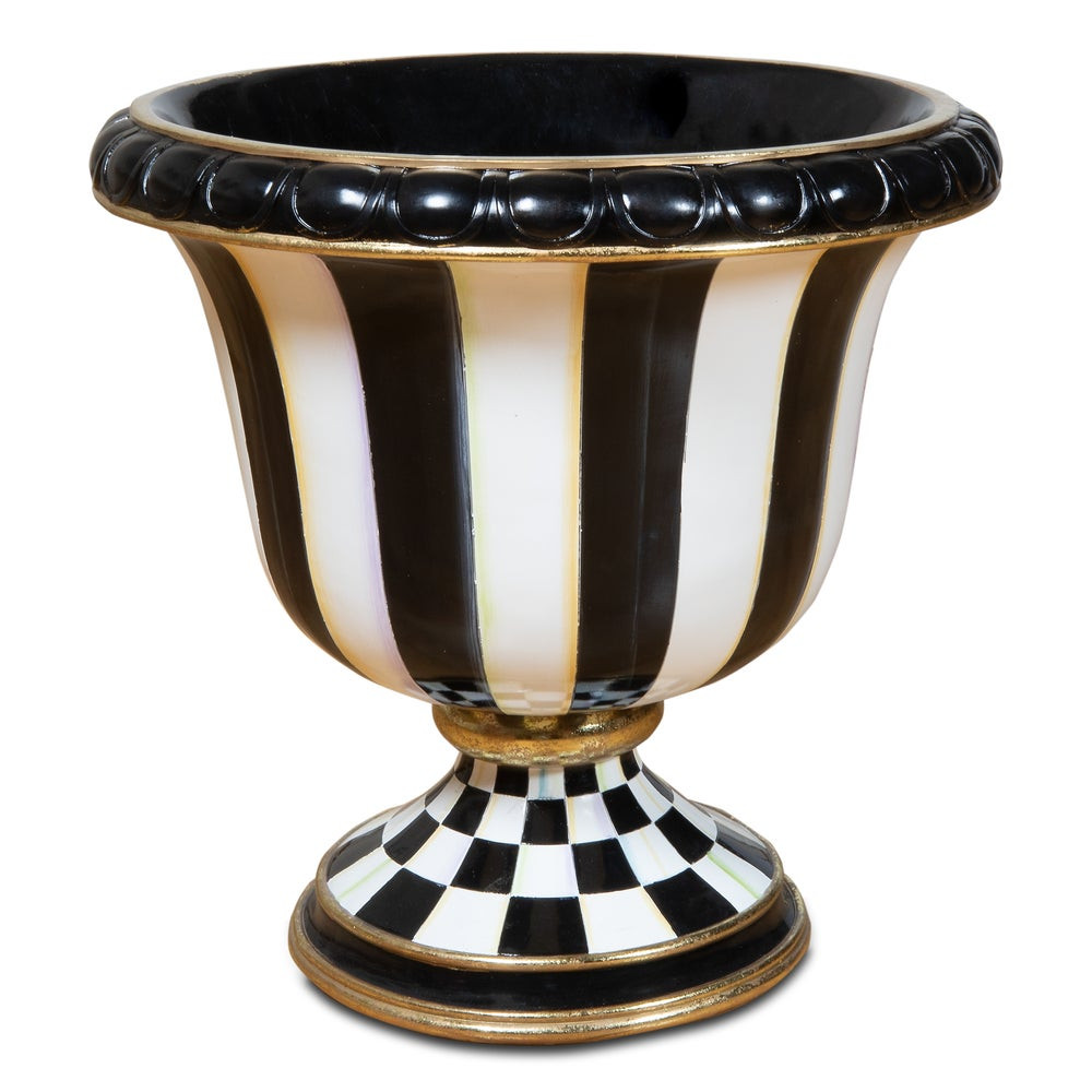 Courtly Stripe Urn | MacKenzie-Childs