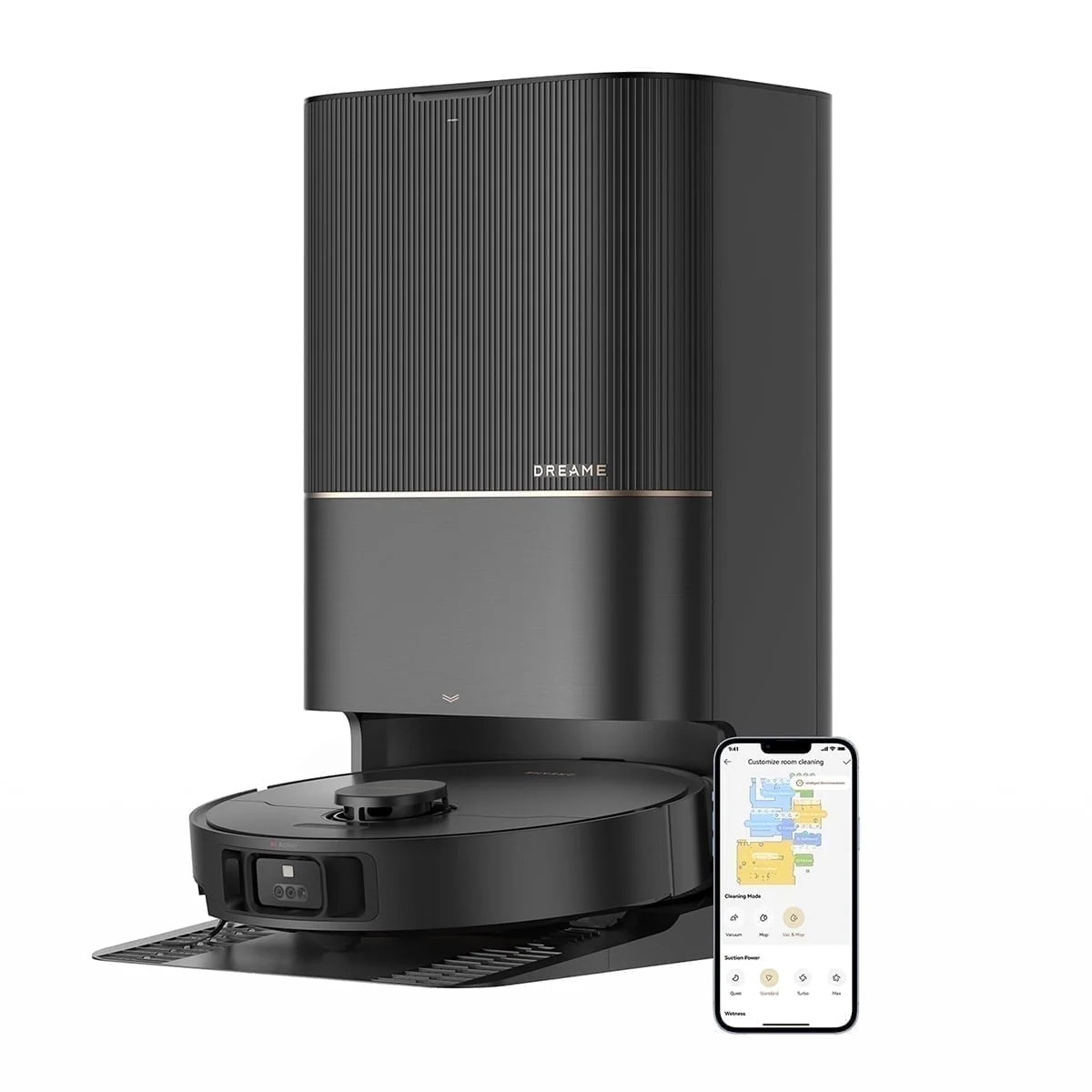 Dreame X40 Ultra Robot Vacuum, Removable & Liftable Mop, 12000Pa Suction, 158°F Mop Self Cleanin... | Walmart (US)