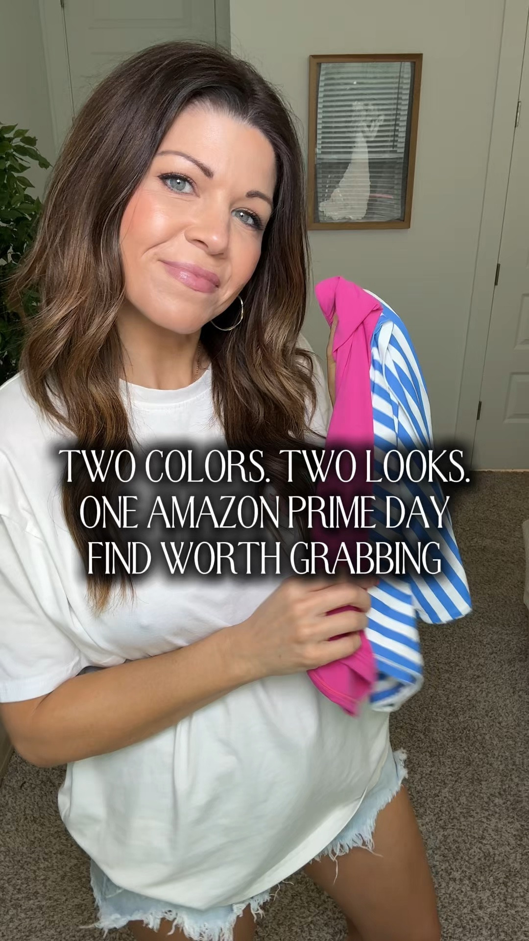 The easiest Prime Day purchase you’ll make? These tops. 🙌

Same top, two colors, two completely different outfits. The fabric is incredibly soft, has the perfect amount of stretch, and feels so much more expensive than it is. Also, they stay put and don’t slide down 👏🏻

I love finding pieces that work with what I already have in my closet, and these have quickly become repeat-wear favorites. If you’re building a simple, versatile wardrobe, don’t skip these while they’re on sale.
#AmazonPrimeDay #PrimeDayFashion #AmazonStyle #MomFashion #CasualChic #WardrobeBasics #AmazonDeals #Over40Style #AmazonFinds #LTKFashion