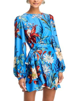 FARM Rio Surreal Flowers Faux Wrap Dress  | Bloomingdale's Farm Rio | Bloomingdale's (US)