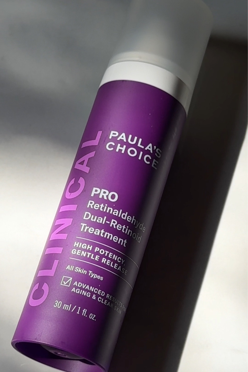 PRO Retinaldehyde Dual-Retinoid Treatment💜 A first-of-its-kind dual retinoid that is a direct precursor to retinoic acid—meaning it needs fewer conversion steps compared to retinol, making it gentler on skin. 

#LTKFindsUnder100 #LTKOver40 #LTKBeauty
