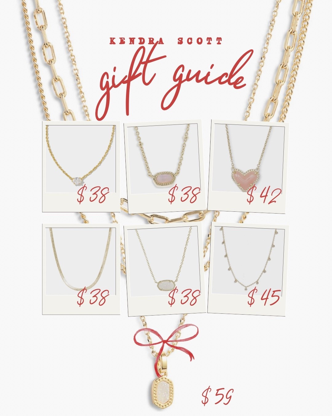Kendra Scott is always a beautiful but easy gift and always on everyone’s wish list! 

#LTKCyberWeek #LTKGiftGuide #LTKHoliday