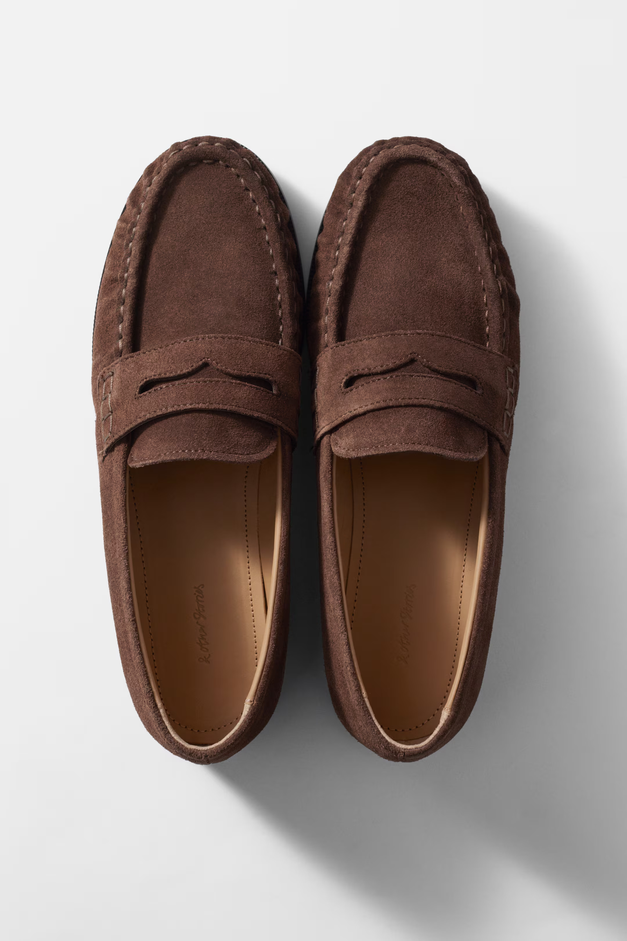 Penny-Loafer aus Veloursleder | H&M (DE, AT, CH, NL, FI)