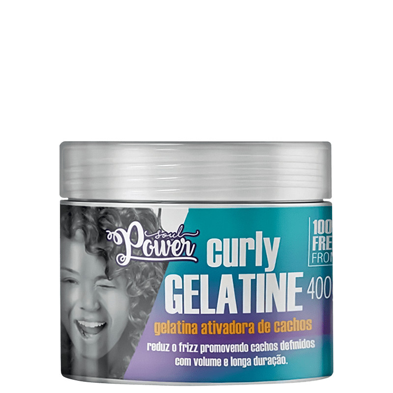 Soul Power Curly Gelatine
            
                 - Gelatina Ativadora de Cachos 400g | Beleza Na Web (BR)