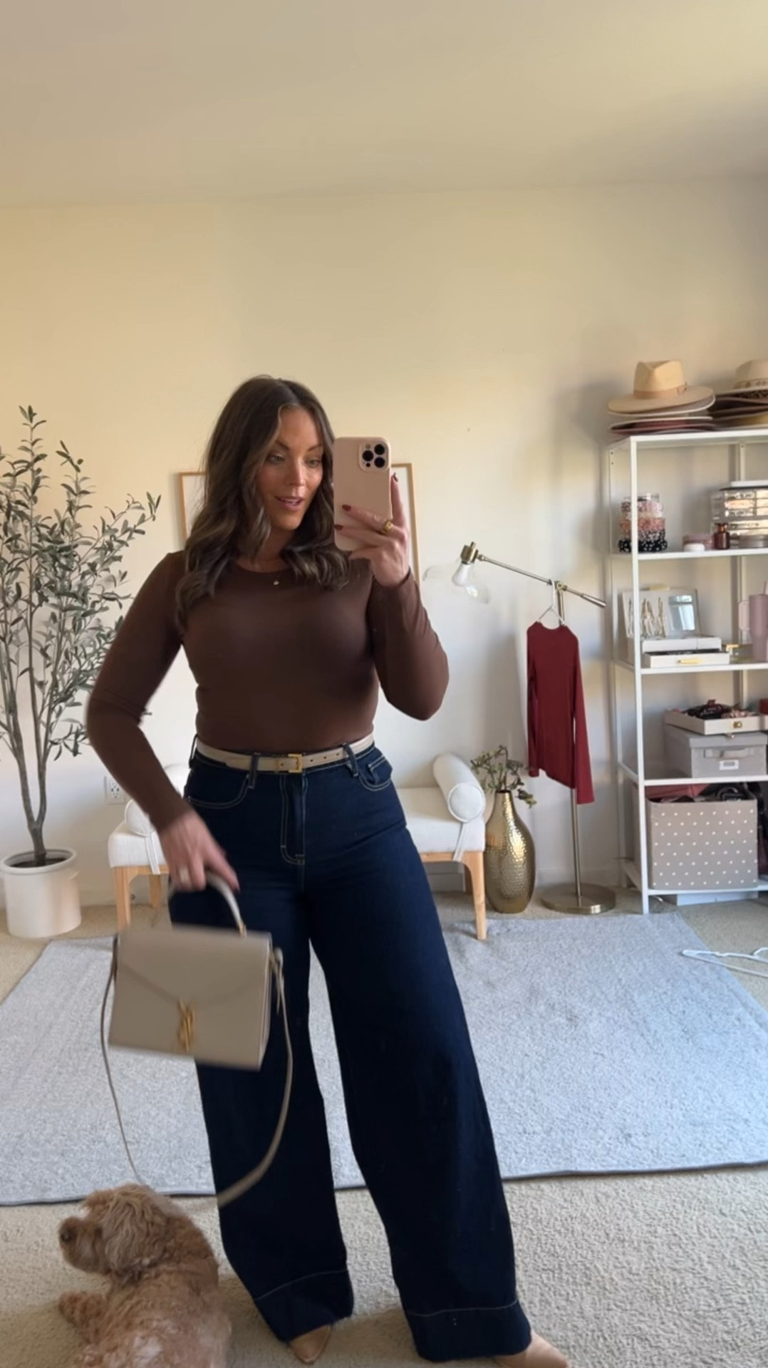 Love how simple this outfit is!
Medium in longsleeve, jeans 29/8
Code brittanyann30 to take 30% off your vici order! ♥️

Amazon basic, 

#LTKSeasonal #LTKVideo #LTKMidsize