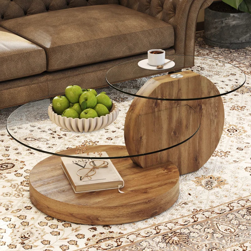 Varese Glass Top Single Coffee Table | Wayfair North America