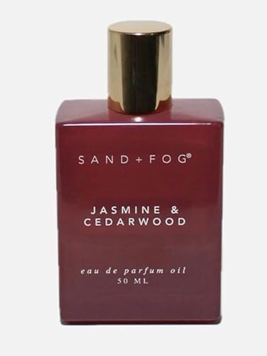 Sand and Fog Jasmine and Cedarwood Eau de Parfum Oil Rollerball 50Ml - Unboxed | Amazon (US)