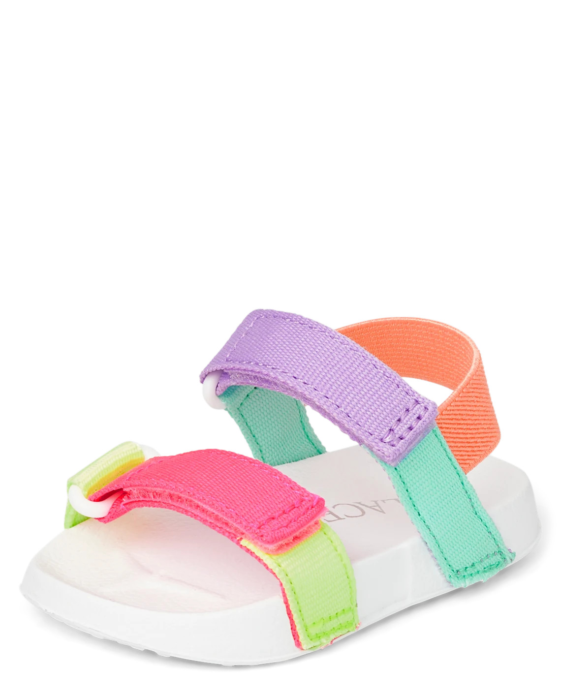 Baby Girls Colorblock Webbed Sandals - multi | The Children's Place