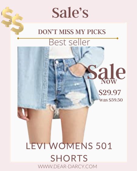 Sale 50% off

Levi 501 Jean/denim shorts
Now $29 

Great over swim suits and perfect for Summer



#LTKSaleAlert #LTKStyleTip #LTKFindsUnder50