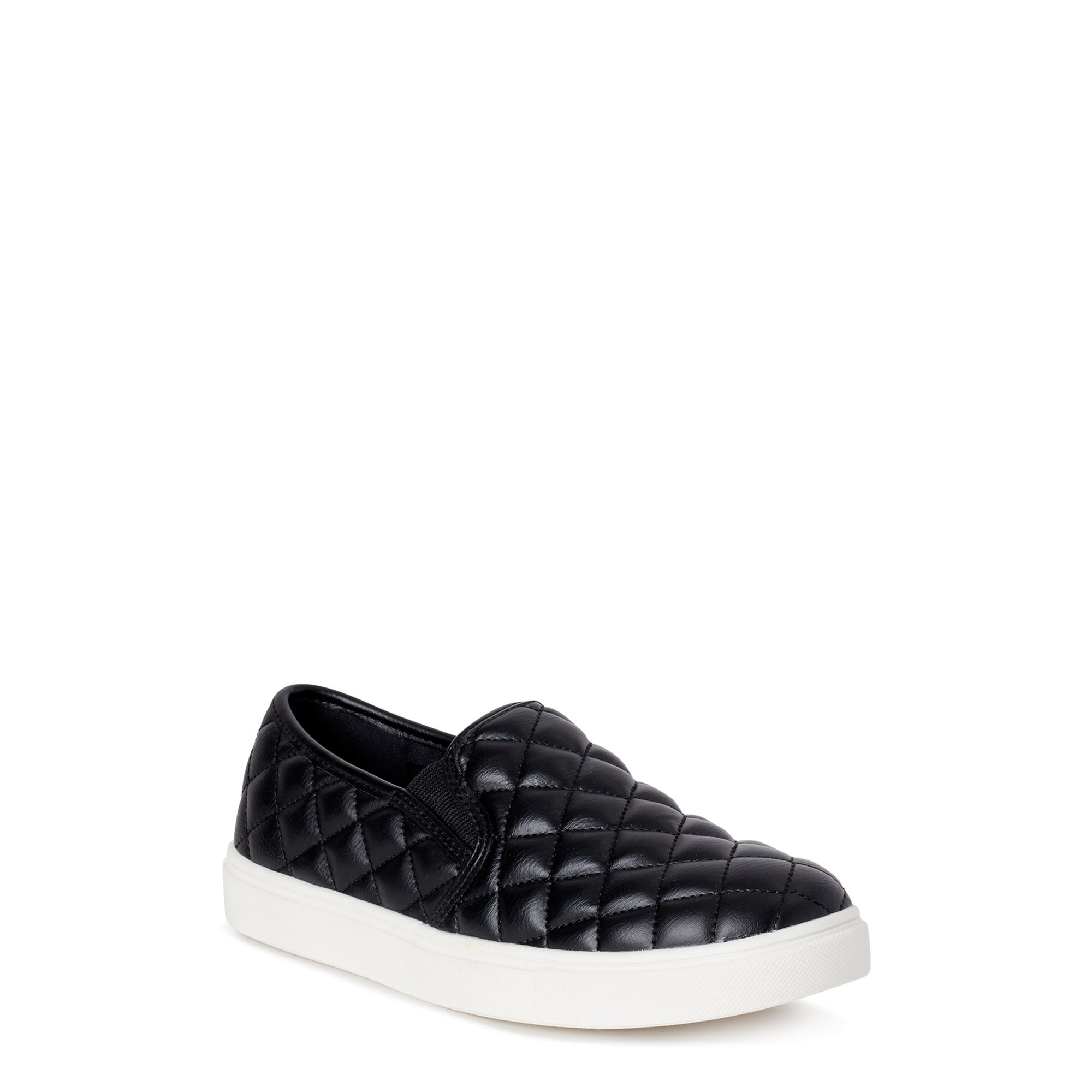 Time and Tru Quilted Twin Gore Slip-On (Women's) (Wide Width Available) | Walmart (US)
