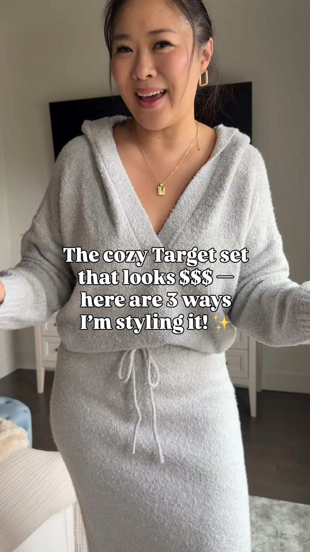 Target chic and cozy set!
Size Medium 
Follow @sandyalamode on IG for more chic, affordable, boujee on a budget fashion! 