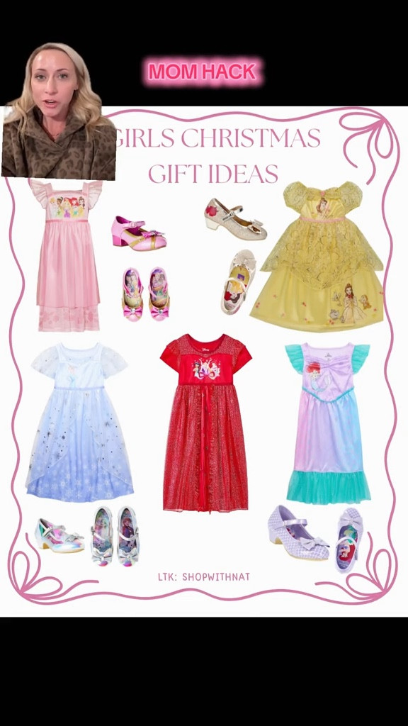 
Linked in my LTK! 🎀✨ These princess nightgown dresses are SO much better than the itchy dress-up costumes — and the matching shoes are actually wearable out of the house. The red one is the limited-edition Christmas princess dress! 🎄💗 Perfect Christmas gift for little girls! 👑💞

#princessdress #christmasgifts2025 #girlygifts #toddlergifts #kidsgiftideas #holidaygiftguide #ltkfinds #ltkholiday #toddlerfashion 

#LTKKids #LTKGiftGuide #LTKHoliday