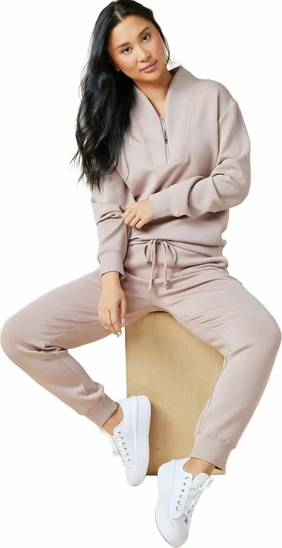 Athleisure DreamTech 1/4 Zip Jogger Set | Nordstrom