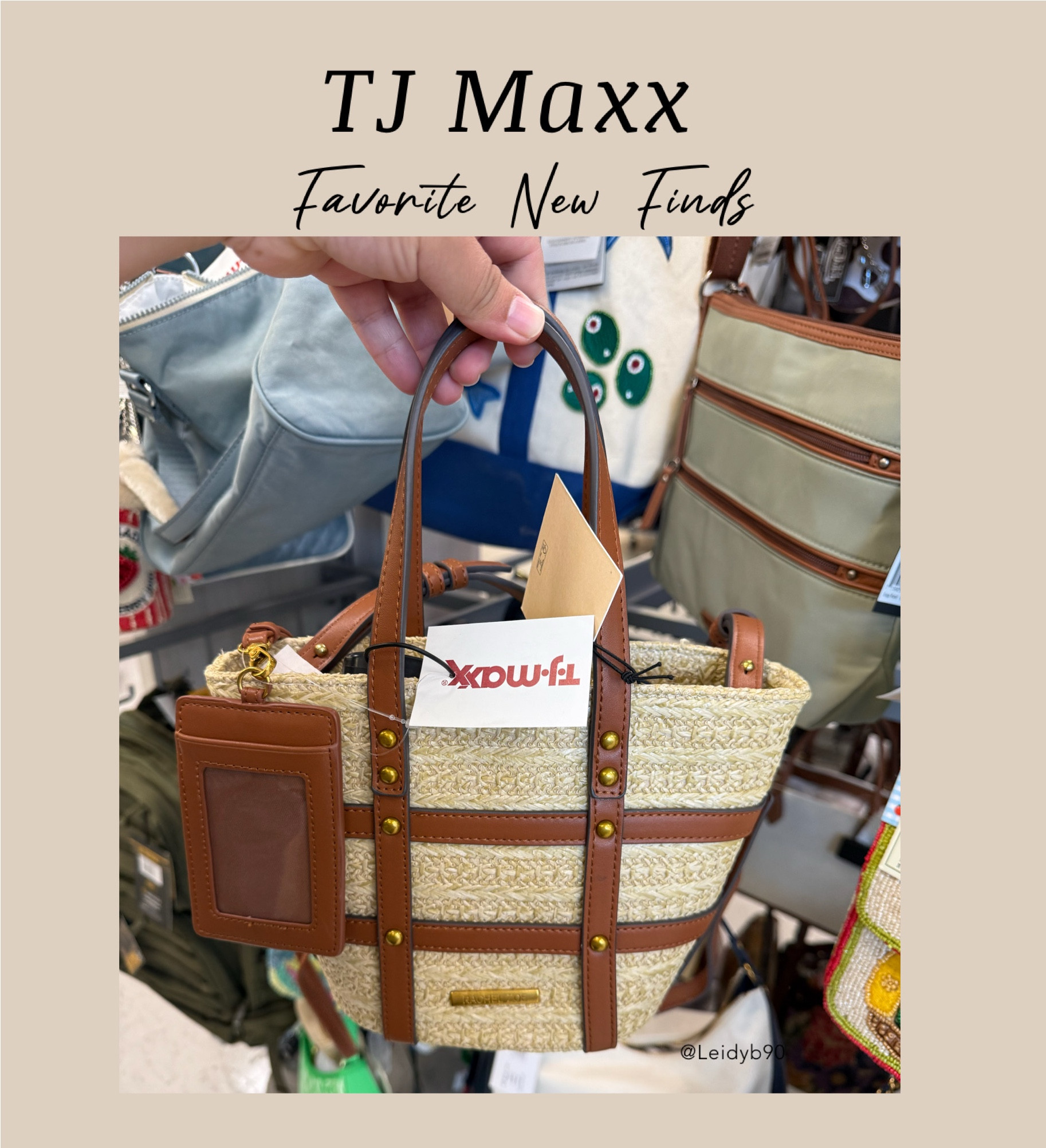 Tj Maxx Favorite Finds ✨ 
Spring/Summer bag, purse, summer purse, outdoor, marshalls, tj maxx 

#LTKMothersDay #LTKSeasonal #LTKBeauty