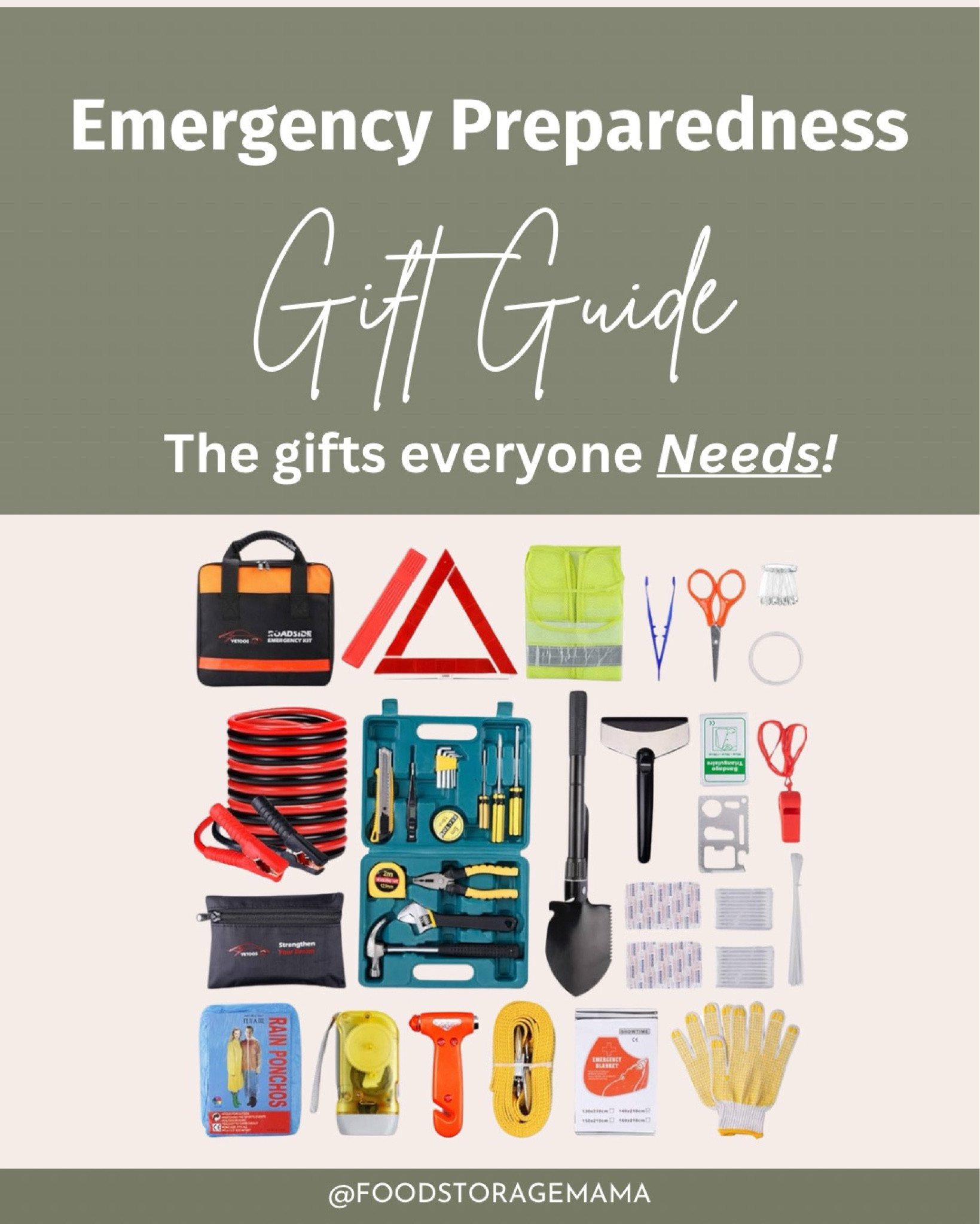 Emergency Preparedness Gift Guide:

The gifts everyone needs!! 

Are you trying to come up with holiday gift ideas for family and friends? 

Why not give those you love emergency preparedness supplies or food storage?

I know this might not be the type of gift you usually give, BUT emergency preparedness is SO important and it’s always nice to get something you need but don't want to have to buy for yourself.

Make sure you check out my other gift guide posts with more emergency preparedness items linked! 

In this post I am linking 30 emergency preparedness supplies and emergency food items I believe that everyone needs! 


#emergency #preparedness #emergencypreparedness #foodstorage #foodstoragemama #modernfoodstoragemama

#LTKHoliday #LTKGiftGuide #LTKFindsUnder100
