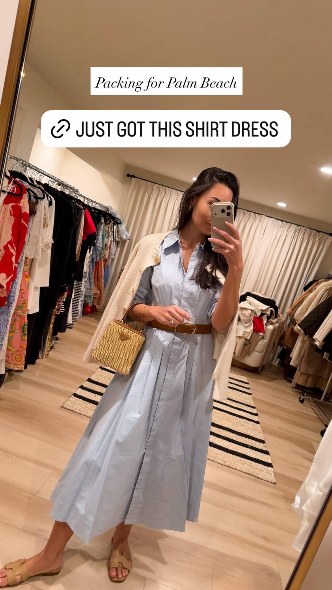 Shirtdress, workwear, Palm Beach outfit. 

#LTKTravel #LTKootd #LTKSeasonal