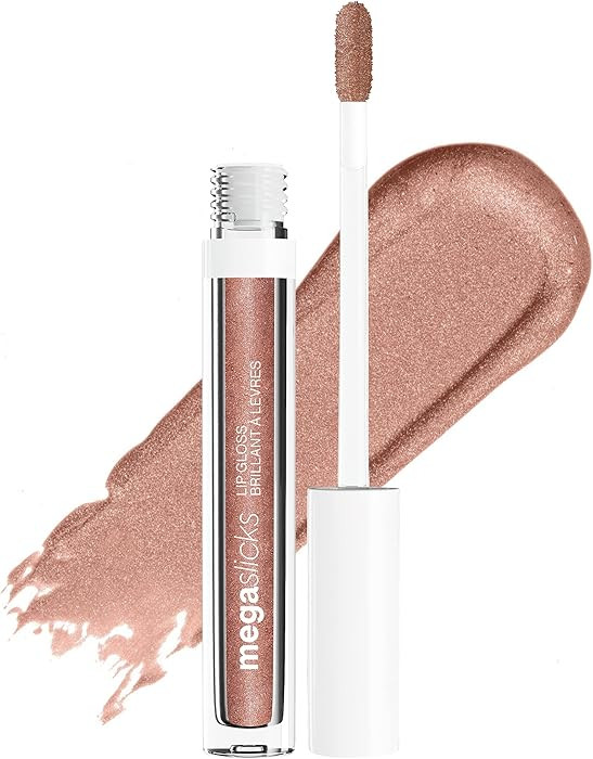 wet n wild MegaSlicks Lip Gloss, Ultra-Glossy, Vitamin-E Enriched, Ultra-Gloss High Shine Moistur... | Amazon (US)