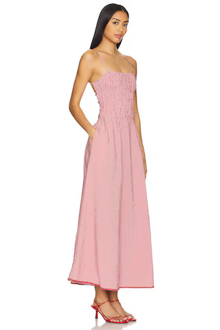 Solid & Striped x REVOLVE Delta Dress in Apple Red Gingham from Revolve.com | Revolve Clothing (Global)