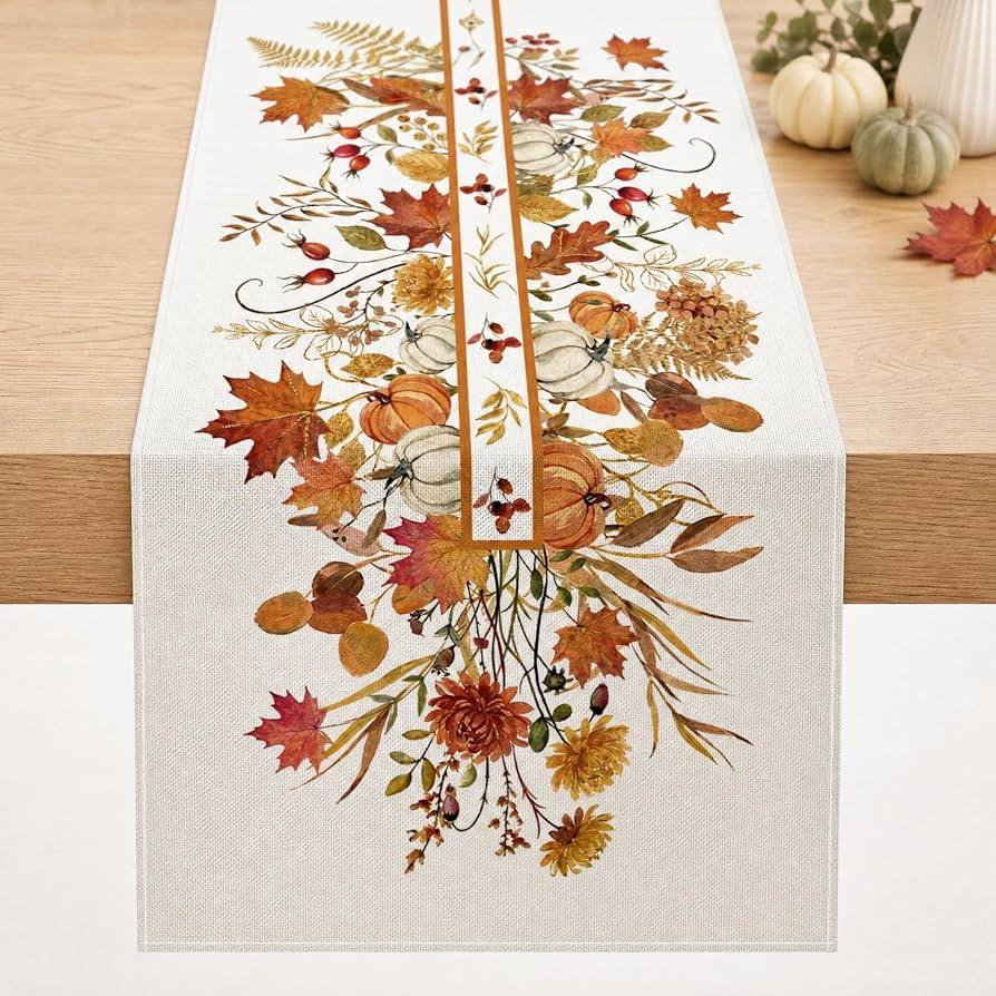Fall Table Runner 72 Inchs, Fall Decor for Home | Amazon (US)