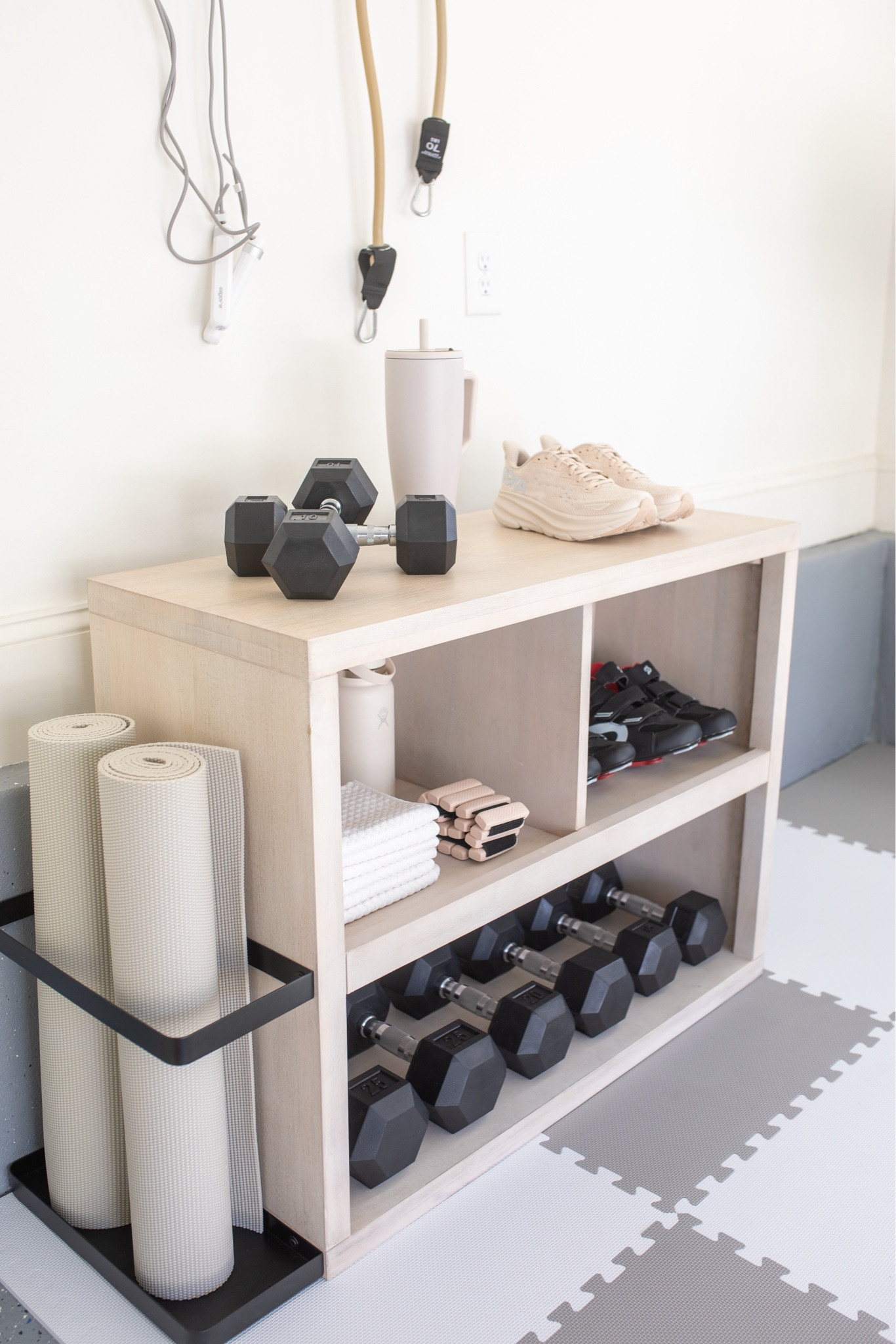 Home gym in our garage organization 

Gym equipment, gym accessories 

#LTKhome #LTKxPrime #LTKfitness