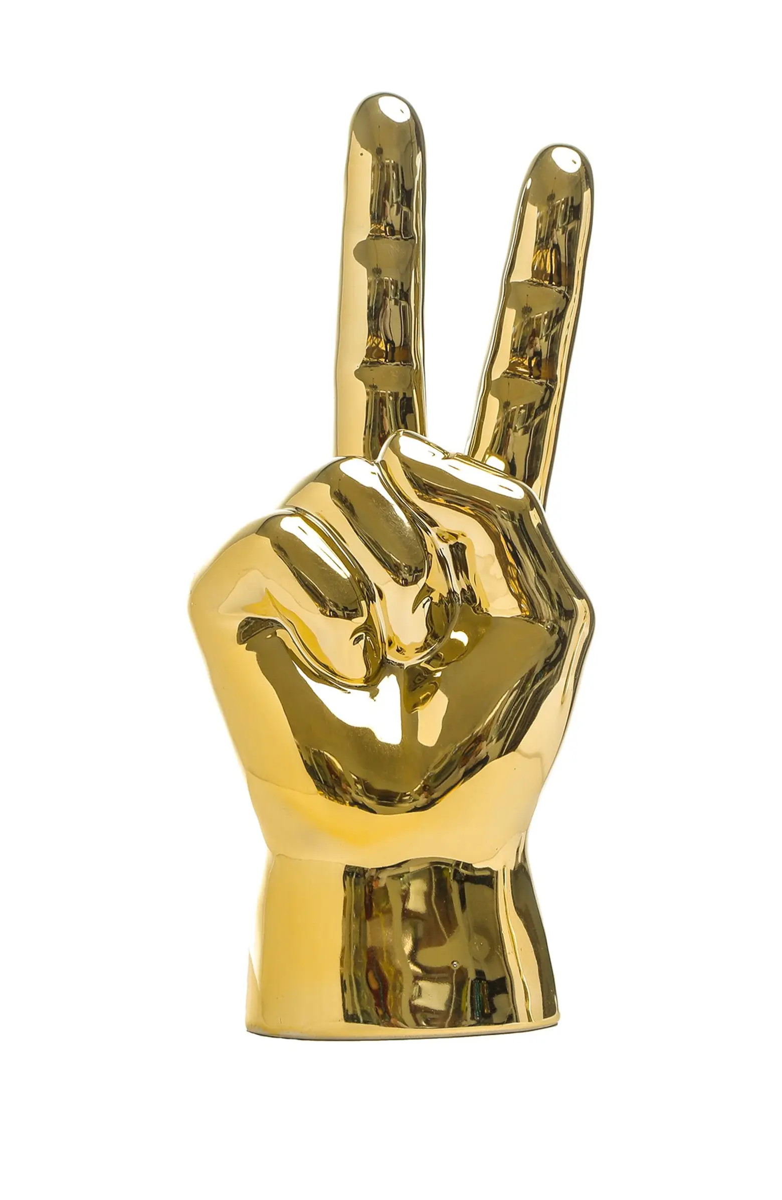 INTERIOR ILLUSIONS Gold Peace Hand Table Top | Nordstromrack | Nordstrom Rack