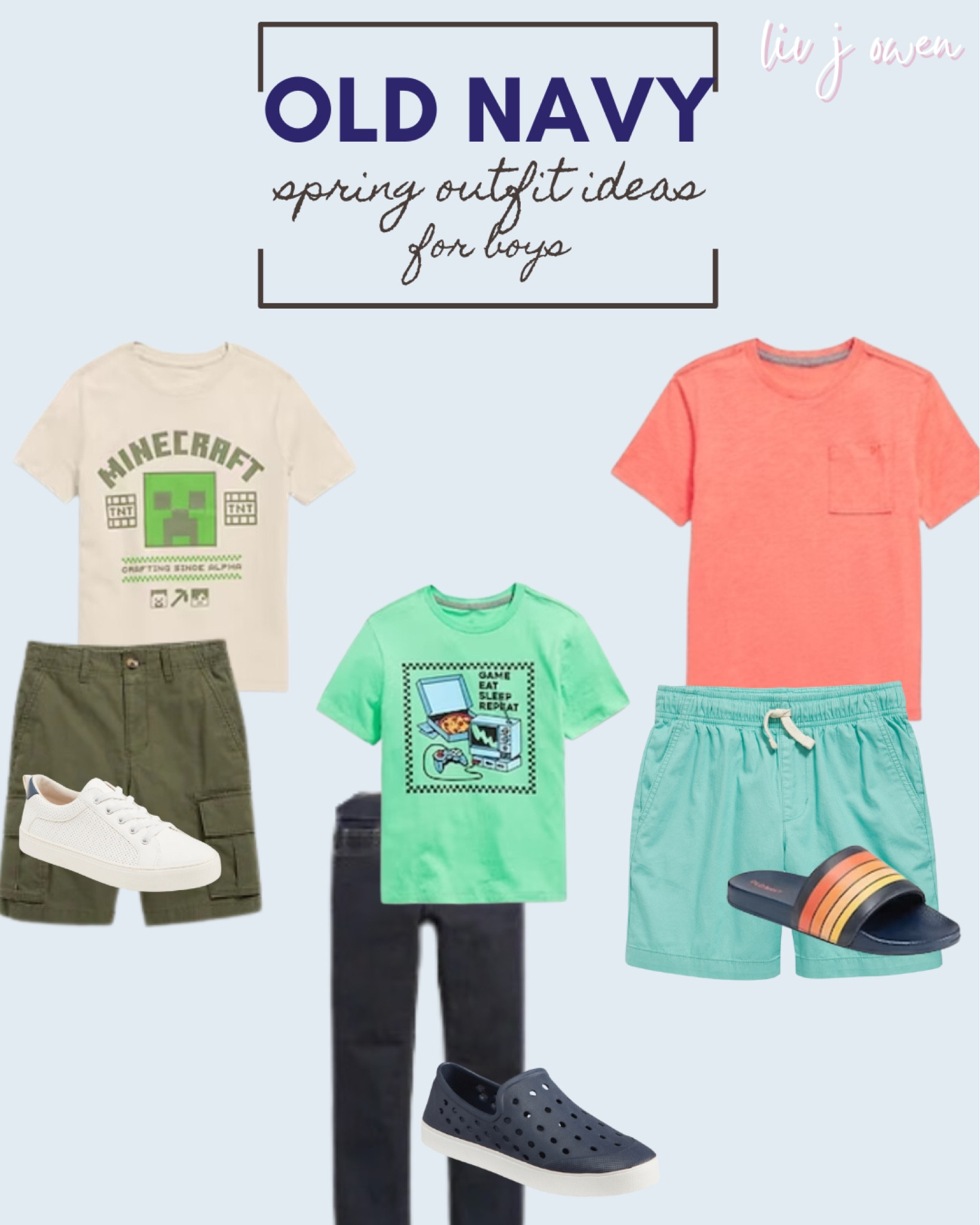 Old Navy 50% off sale | boys spring outfit ideas 

#LTKfamily #LTKkids #LTKSeasonal
