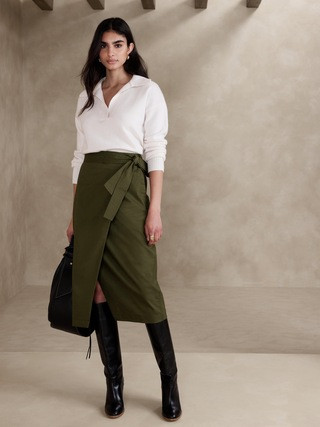 Elaine Utility Midi Skirt | Banana Republic (US)