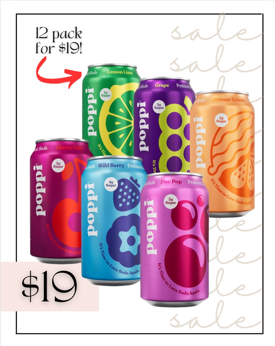 Early Prime day deal - Poppi prebiotic sodas 12 pack for only $19.99! I’m obsessed with these and this is a great deal 😍

Amazon prime day, Amazon prime day deal, Amazon must haves, Amazon finds, Amazon fact, gut health must haves, probiotic, prebiotic, Poppi, ollipop, culture pop, health finds Amazon

#LTKFindsUnder50 #LTKHome #LTKSaleAlert