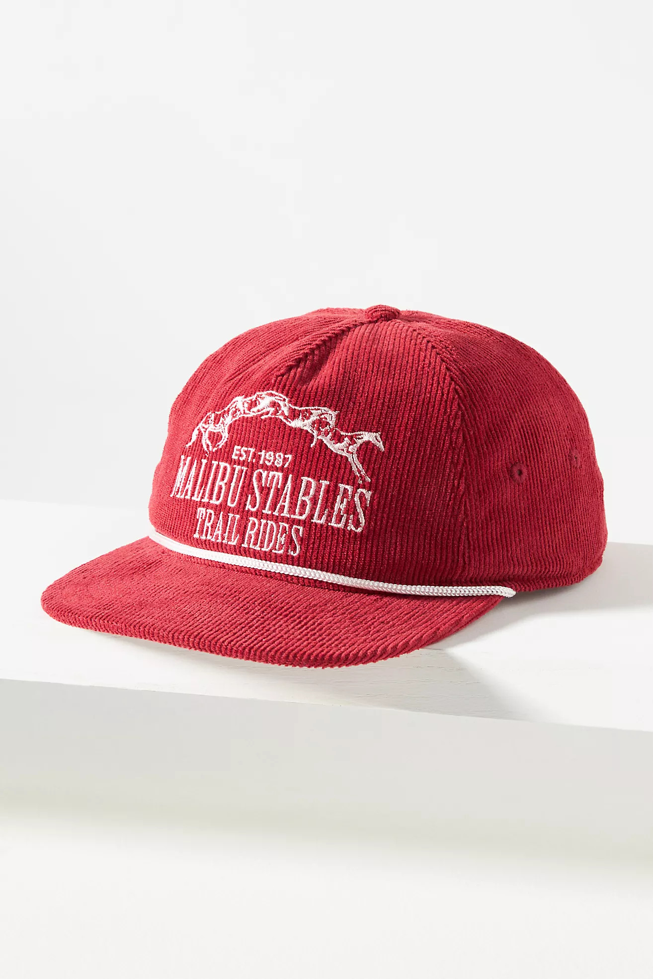 Coney Island Picnic Malibu Stables Corduroy Baseball Cap | Anthropologie (US)