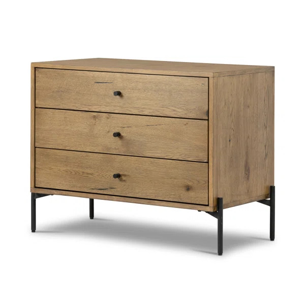 Eaton 3 - Drawer Nightstand | Wayfair North America