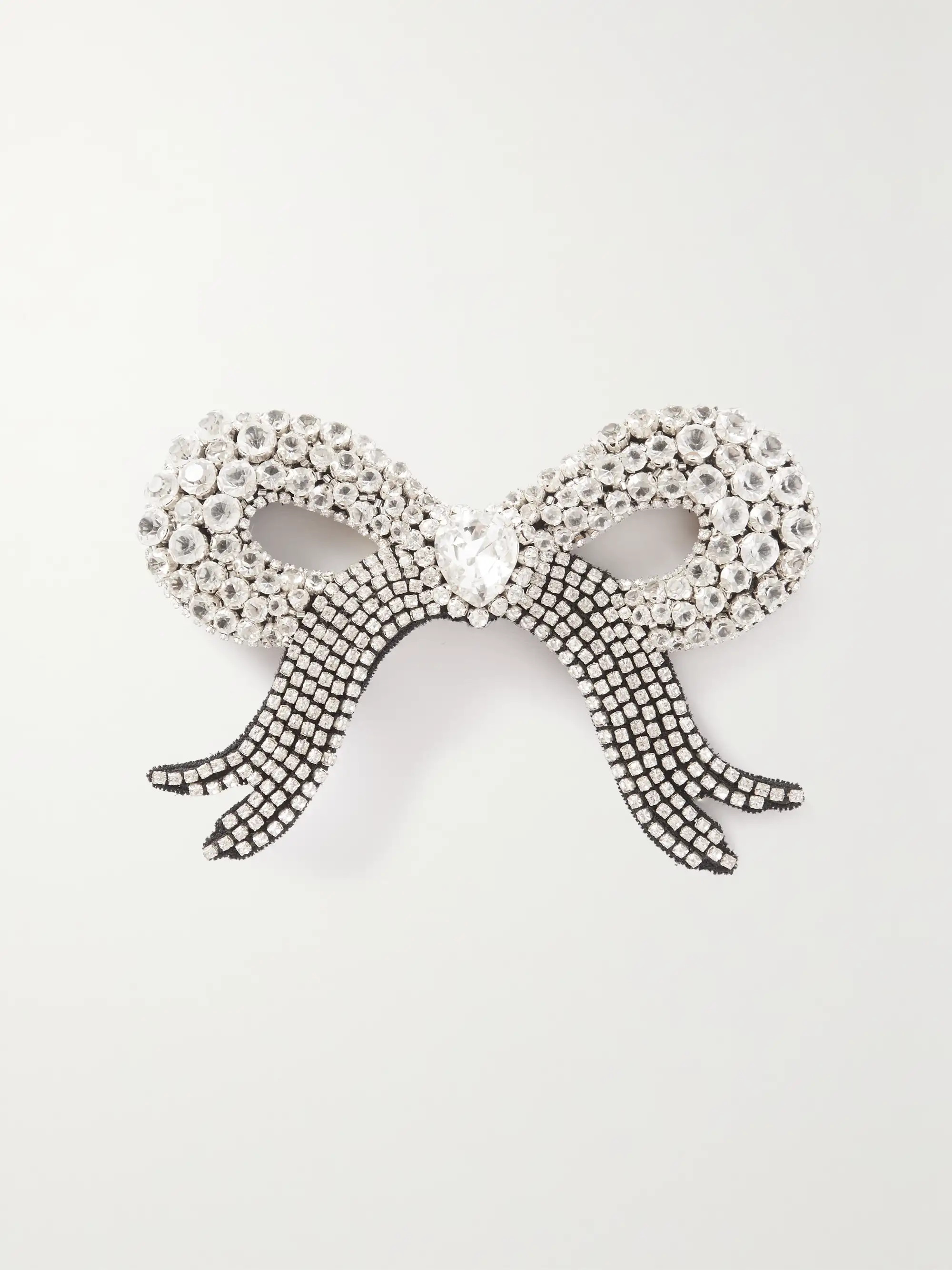 Crystal-embellished satin hair clip | NET-A-PORTER APAC